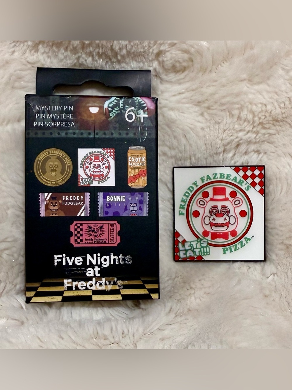 Loungefly Five Nights At Freddy's Snacks Blind Box Enamel Pin